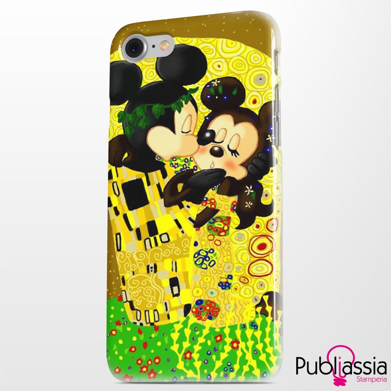 Minnie e Topolino - Case Cover Klimt