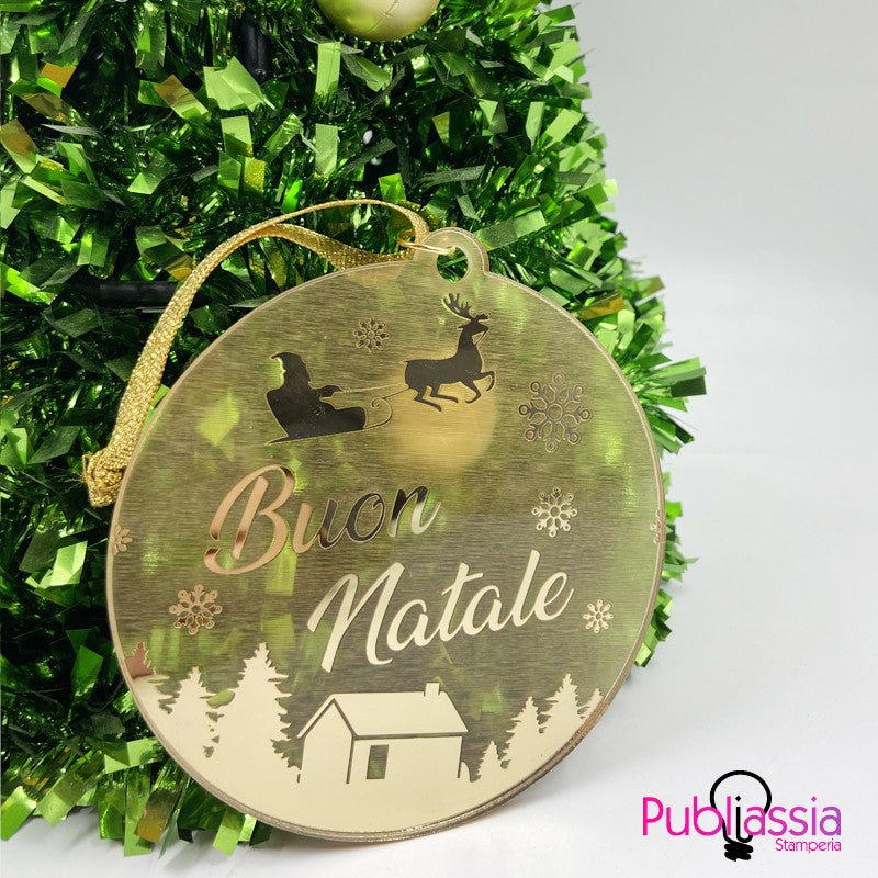 Pallina Di Natale - Plexiglass - Decorazioni di Natale