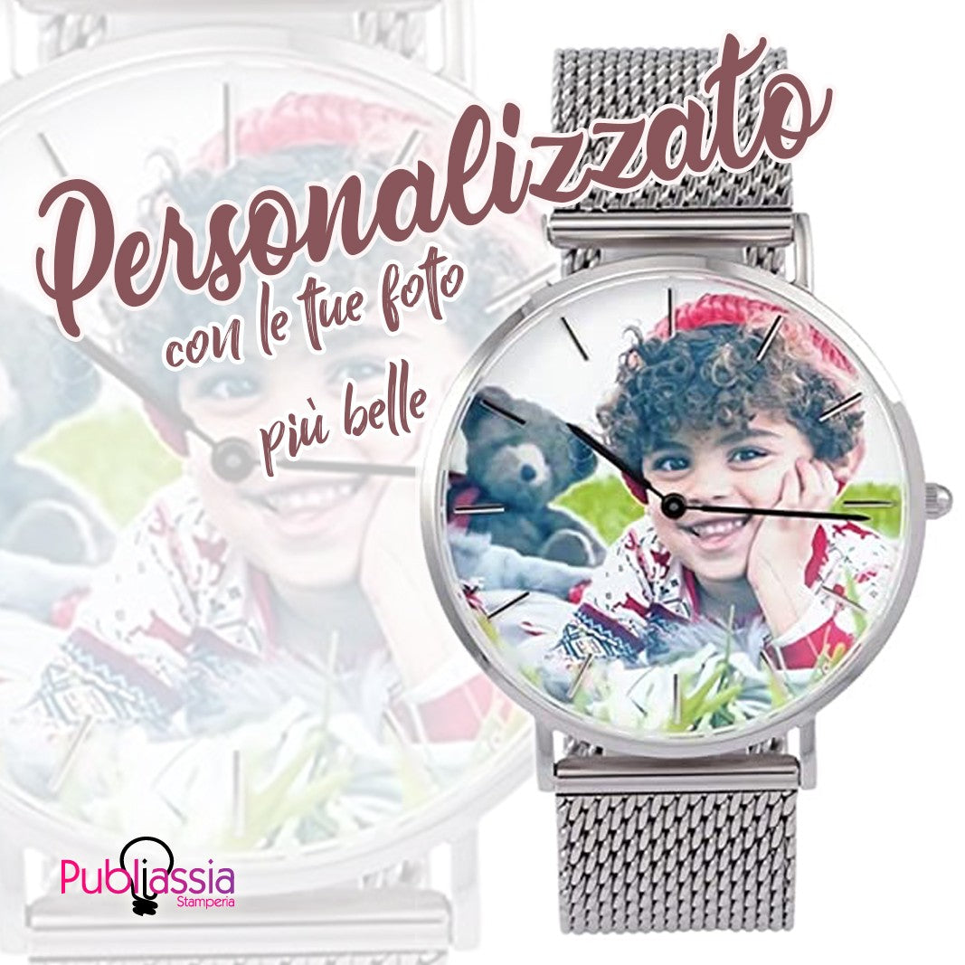 Orologio personalizzato con foto - orologio da polso