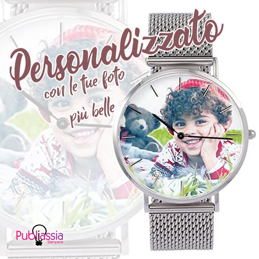 Orologio personalizzato con foto - orologio da polso