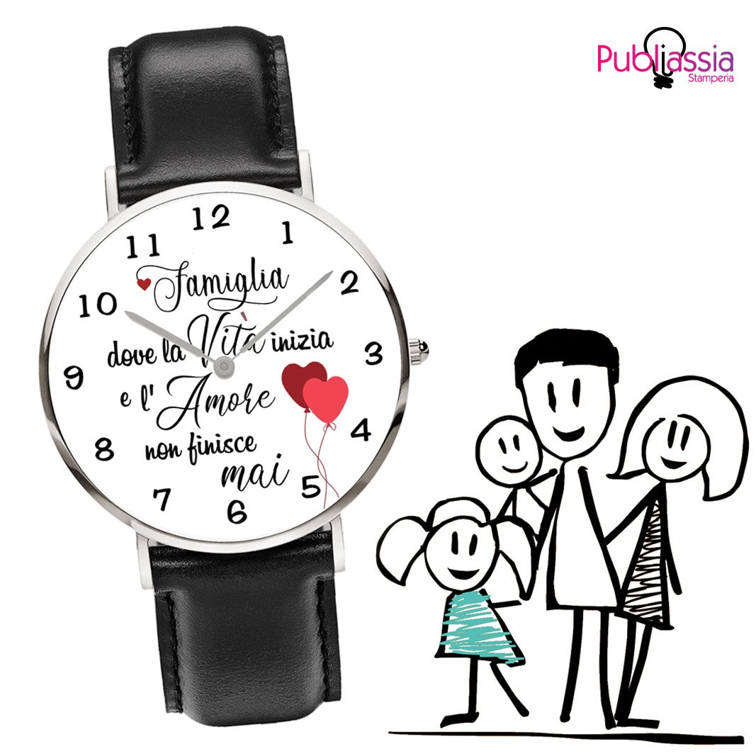 Orologio Famiglia - orologio da polso