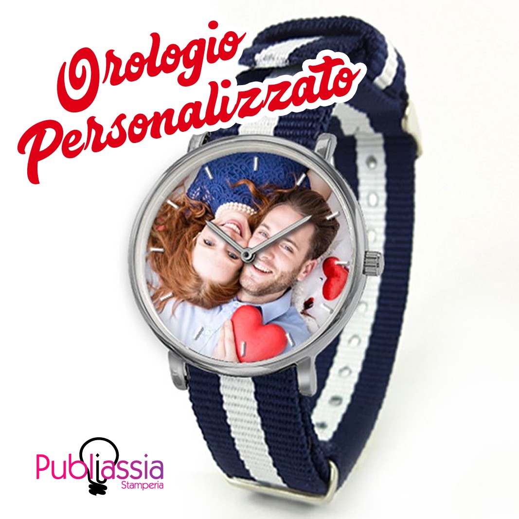 Orologio personalizzato con foto - orologio da polso