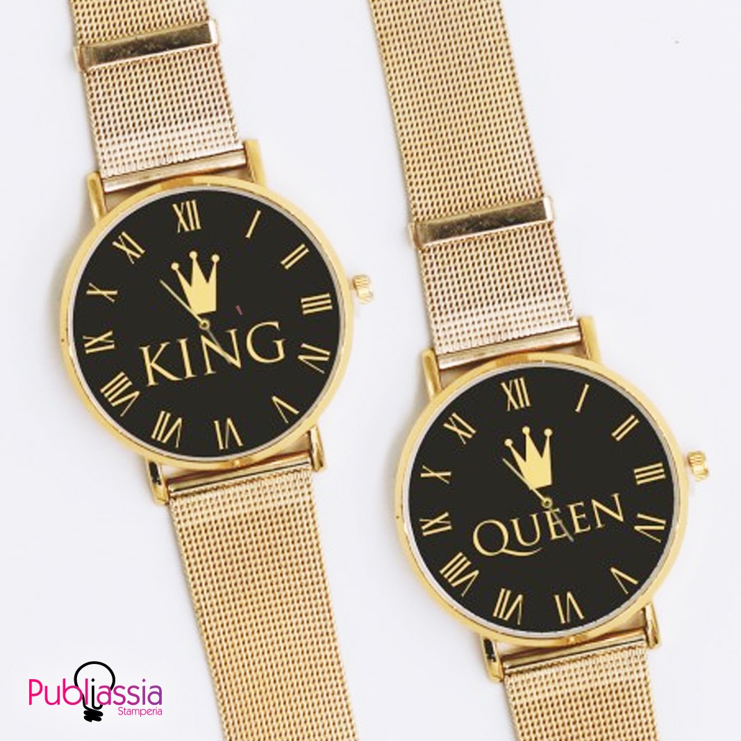 Coppia Orologi King & Queen - orologi da polso