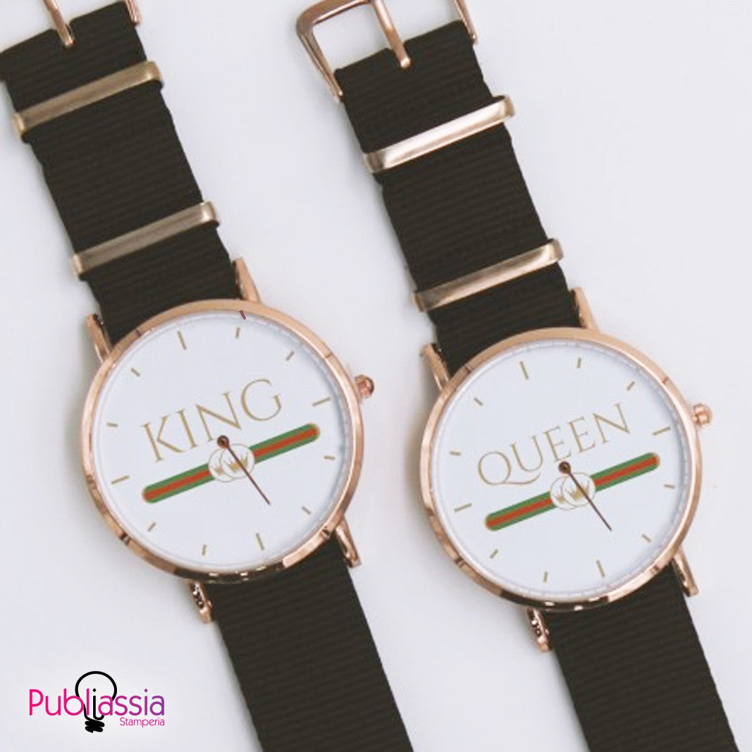 Coppia Orologi King & Queen - orologi da polso