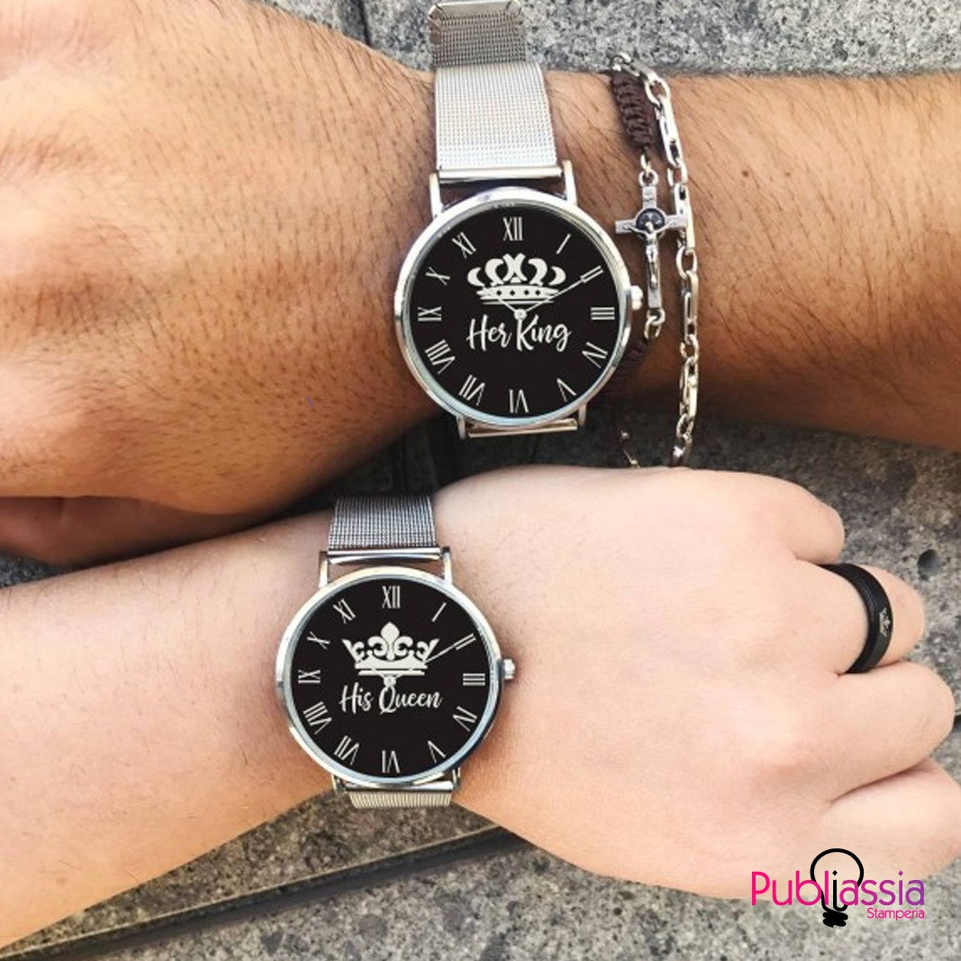 Coppia Orologi King & Queen - orologi da polso
