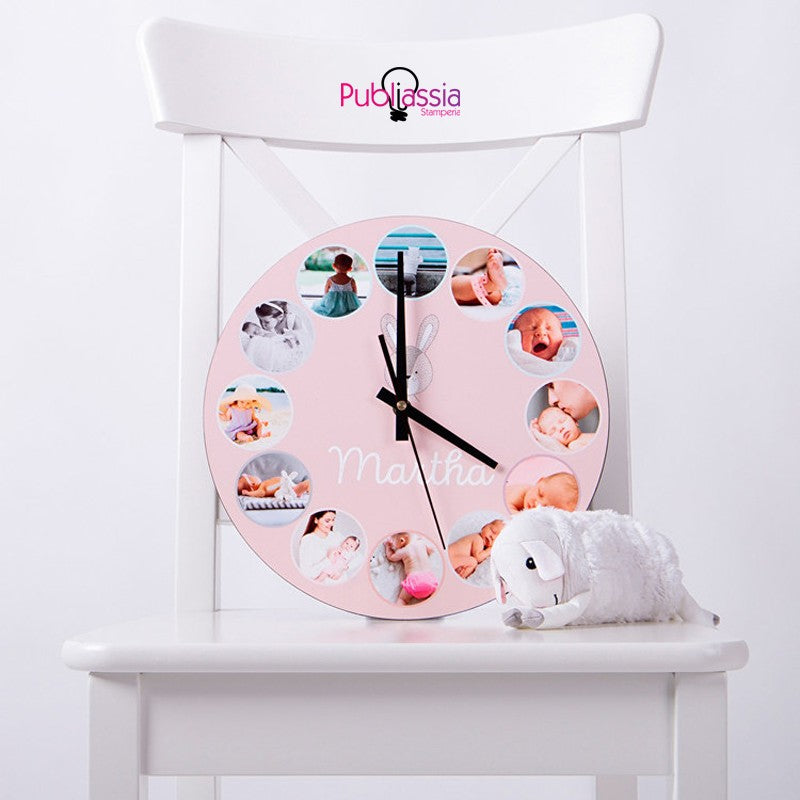 Orologio Personalizzato Con Foto e Nome