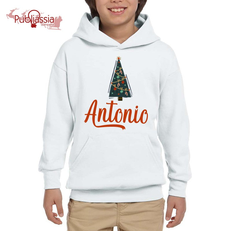 Felpa Natale Personalizzata Con Nome