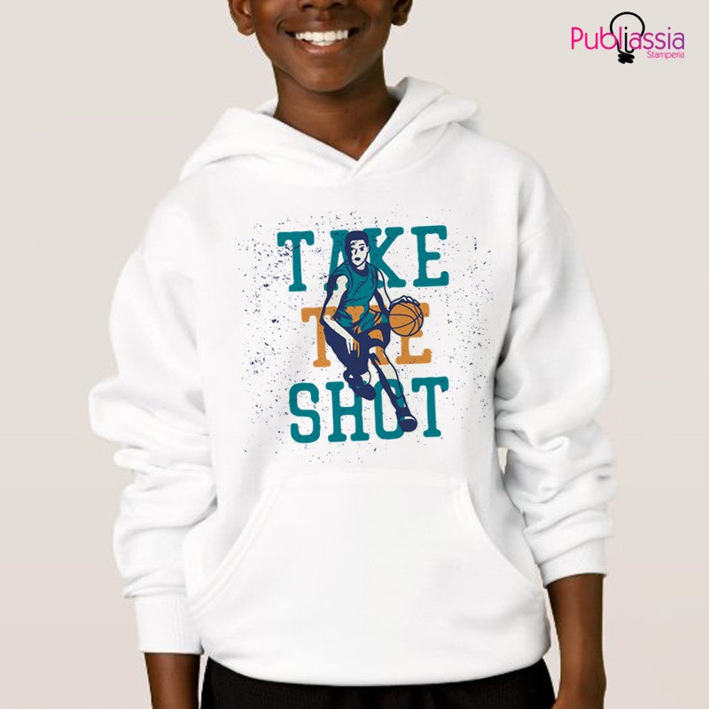 Take The Shot - Felpa Bambino