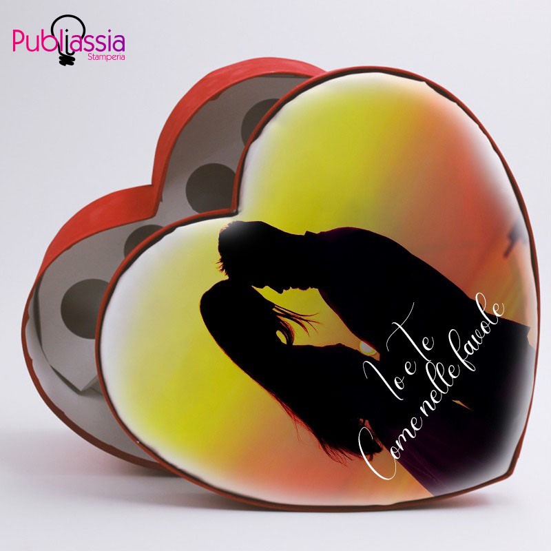 Scatola colazione sorpresa personalizzata con foto