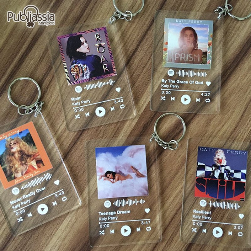 Spotify Codes - portachiavi in plexiglass personalizzato