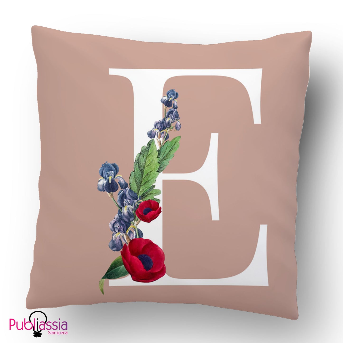 Cuscino personalizzato con iniziale