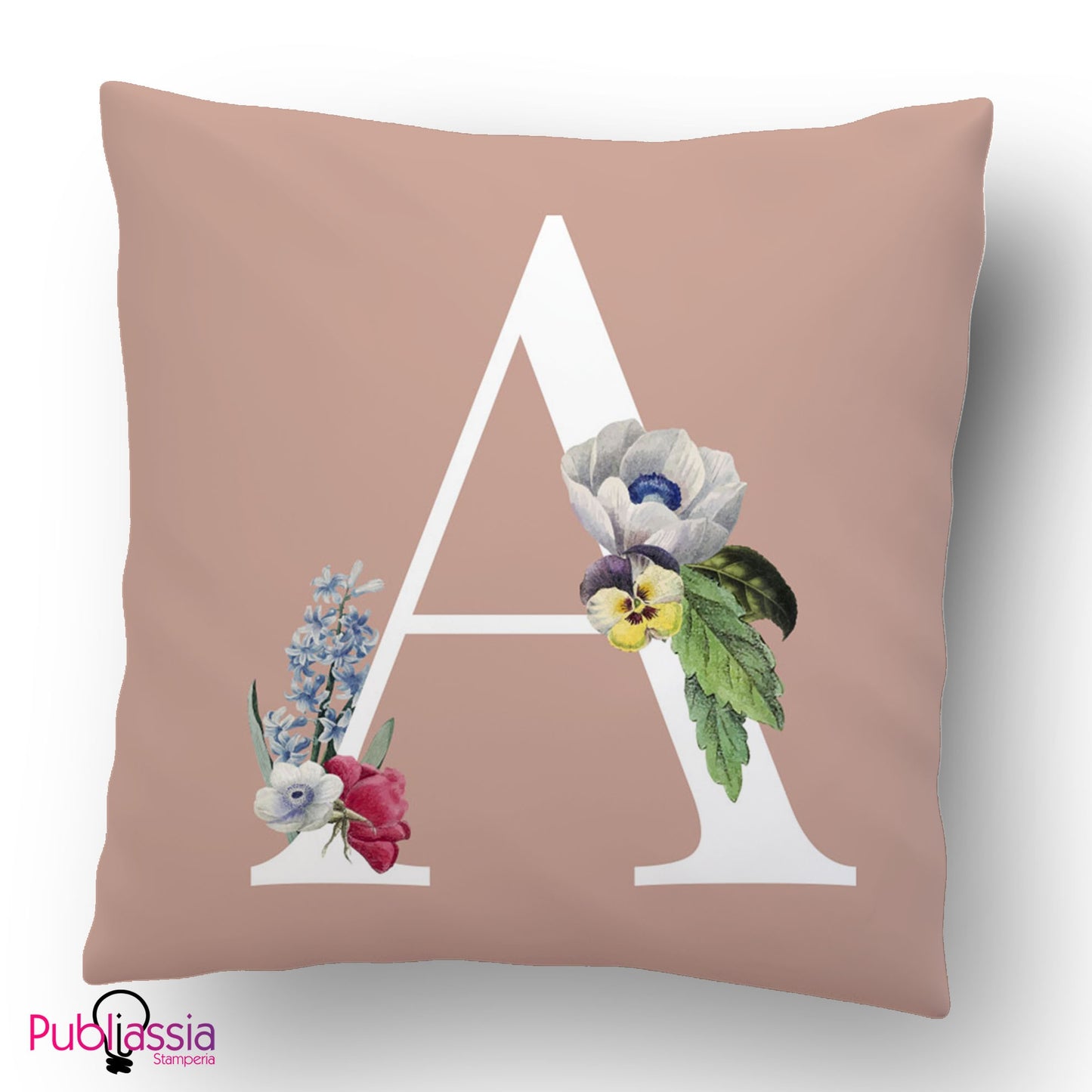 Cuscino personalizzato con iniziale