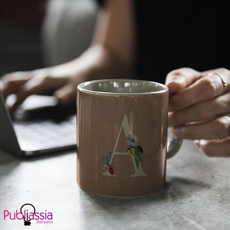 Tazza personalizzata con iniziale