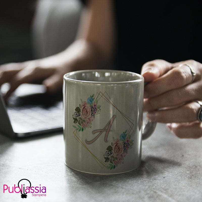 Tazza personalizzata con iniziale