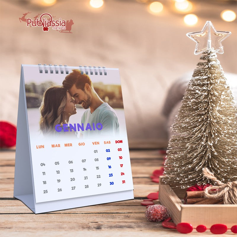 Calendario da tavolo - personalizzato con foto