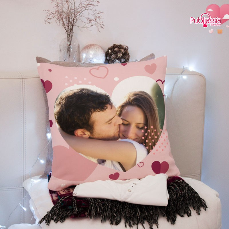 Cuscino personalizzato con foto
