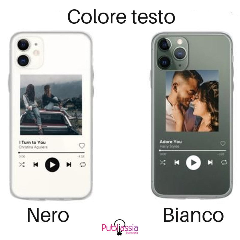 Music Cover - Spotify code - personalizzata con foto