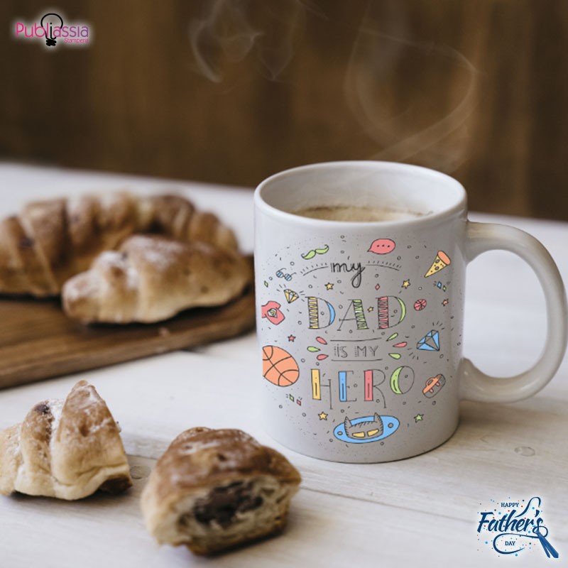 My hero Dad - Tazza Mug