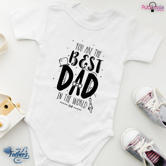 You are the best Dad in the world - Tutina neonato