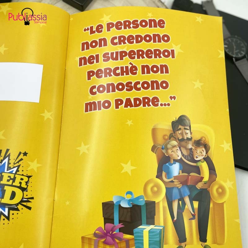 Album Festa del Papà - Album figurine personalizzato