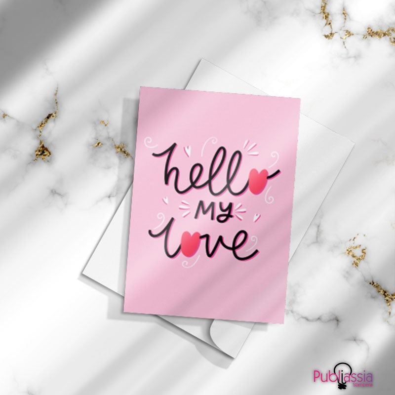 Hello my love - Greeting Cards