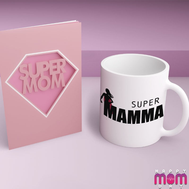 Super mamma - Tazza Mug Festa della Mamma