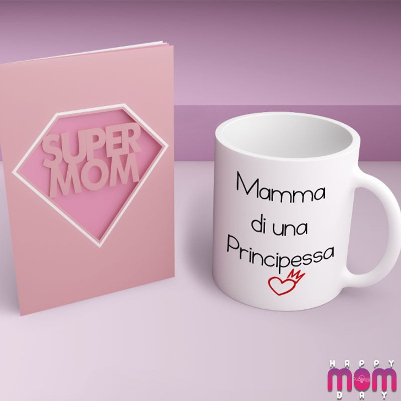 Mamma di una principessa - Tazza Festa della mamma