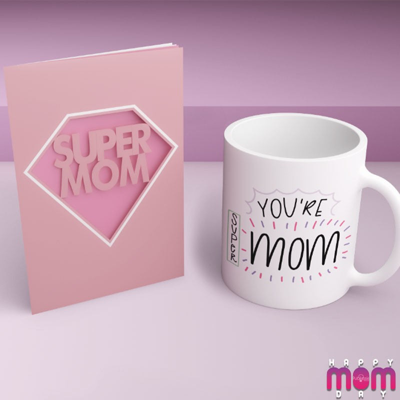 You're super mom - Tazza Festa della mamma