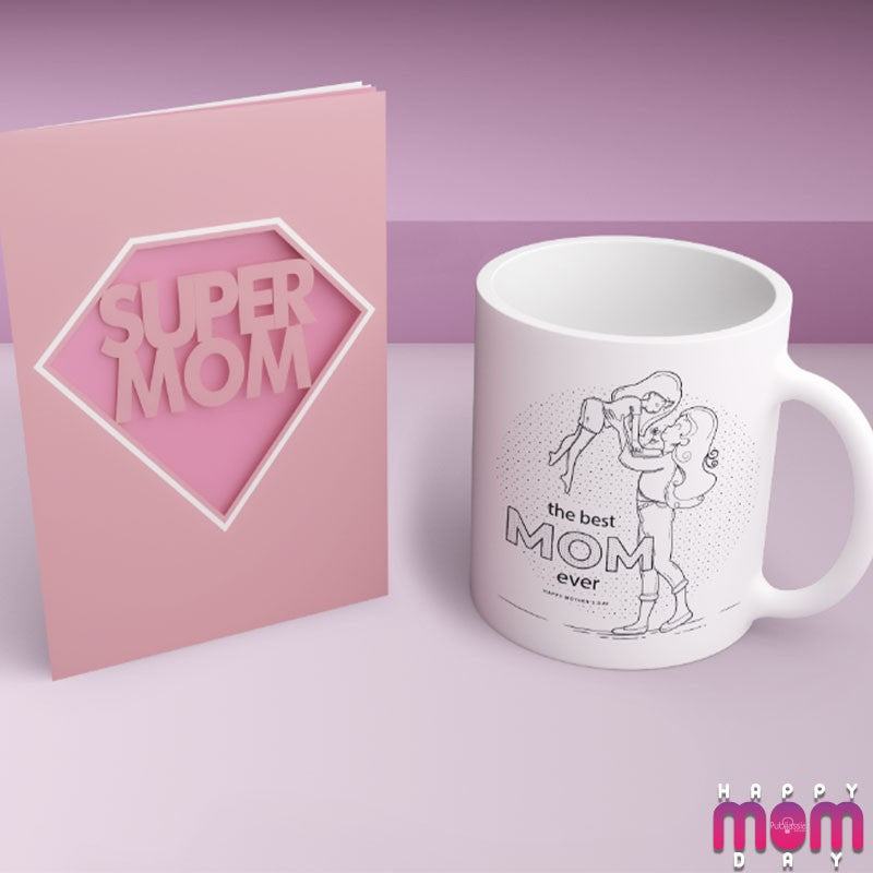 The best mom ever - Tazza Festa della mamma