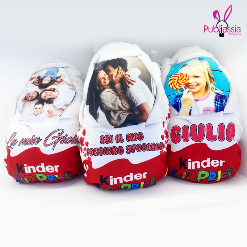 Cuscino Pasqua - Uovo - personalizzato con foto e frasi