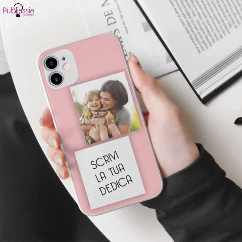 Cover Personalizzata Con foto e frase