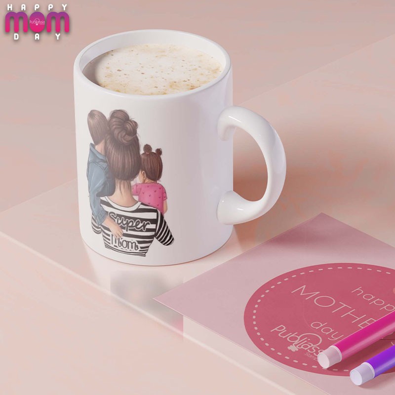 Super Mom - Tazza Mug Festa della Mamma