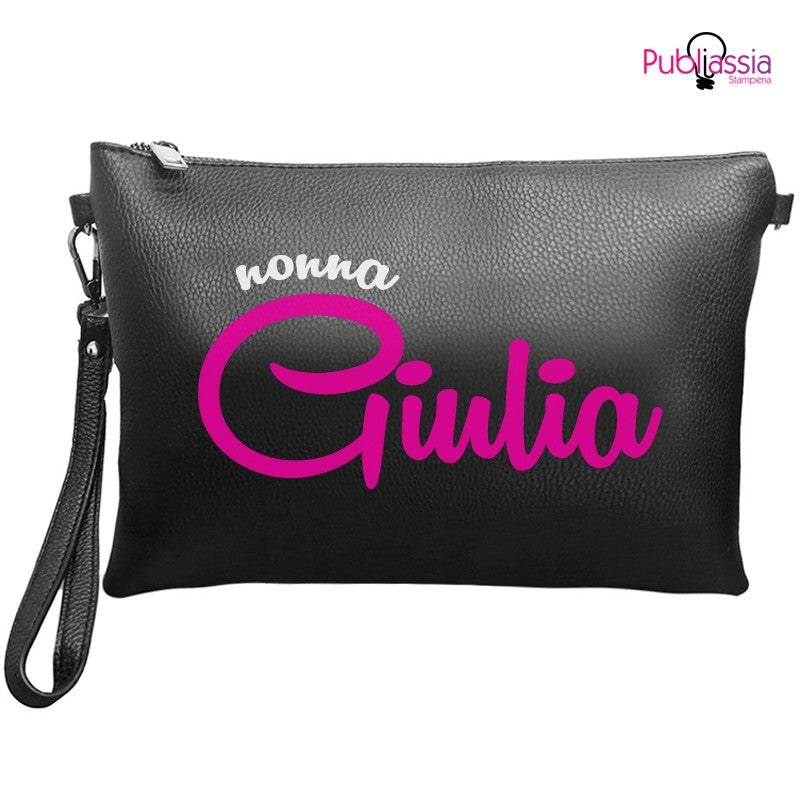 Nonnna - Pochette Ecopelle Personalizzata