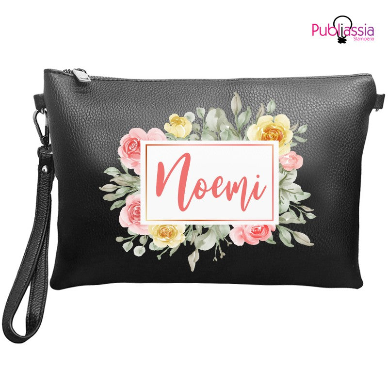 Pochette Ecopelle Personalizzata con Nome