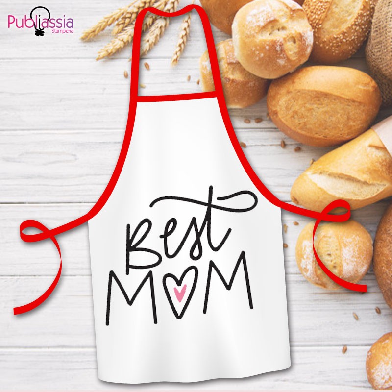 Best Mom - Grembiule Personalizzato
