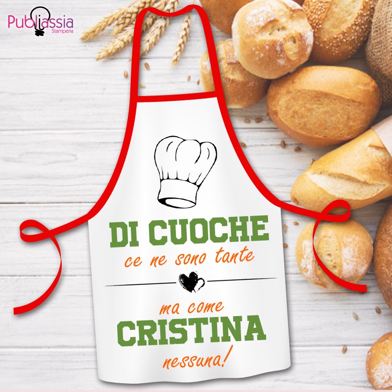 Di cuoche ce ne sono tante, ma come te nessuno - Grembiule Personalizzato