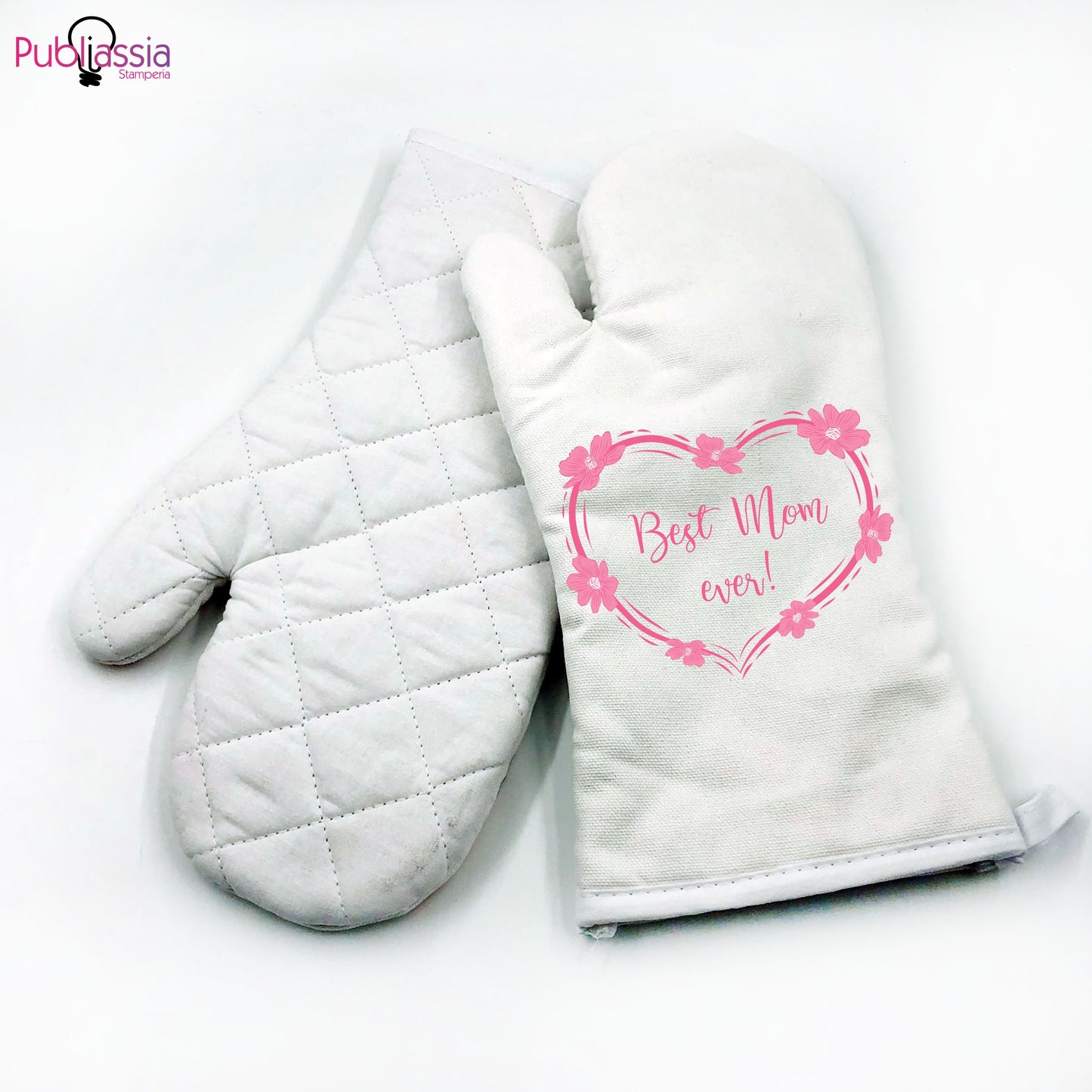 Best mom ever - Guanto da cucina personalizzato