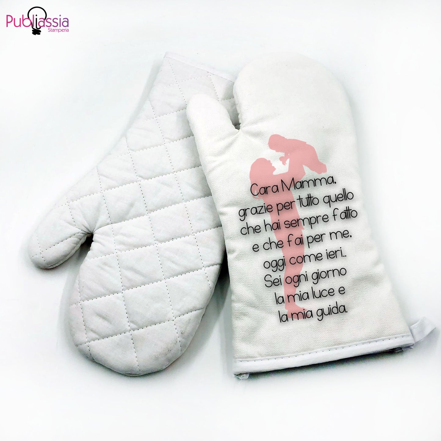 Cara Mamma - Guanto da cucina personalizzato