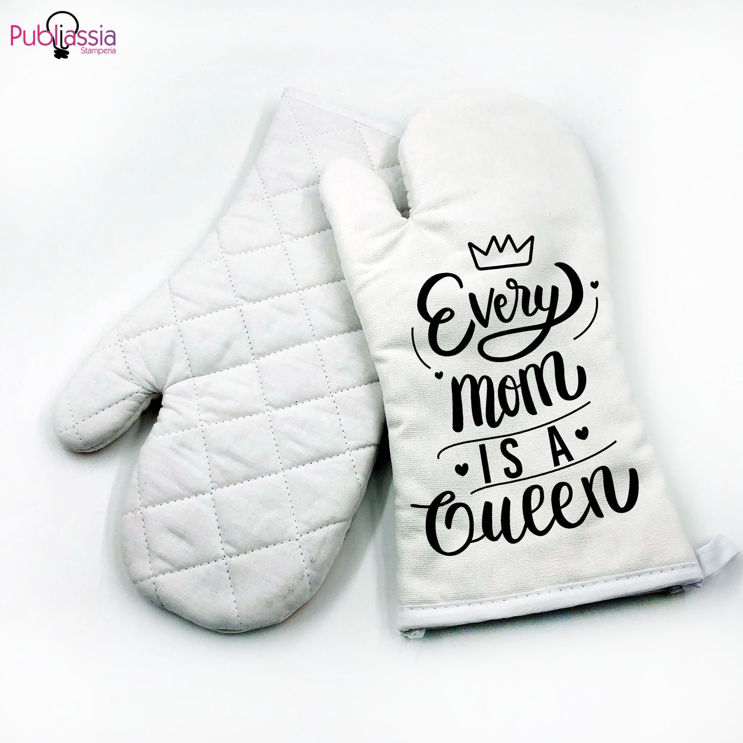 Every mom is a queen - Guanto da cucina personalizzato