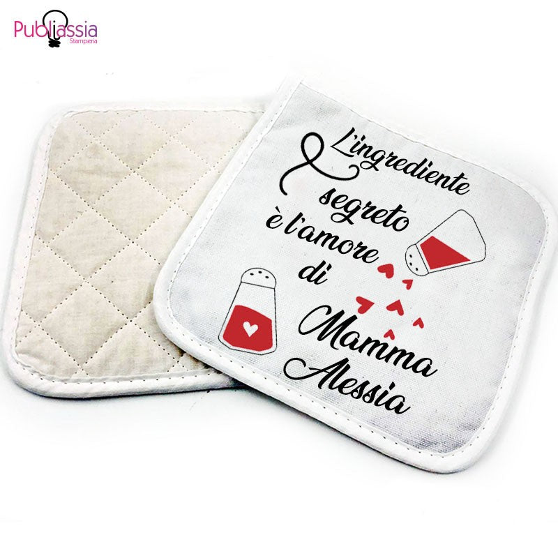 L'ingrediente segreto è l'amore di mamma - Presina da cucina