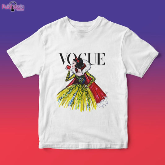 Biancaneve Vogue - Unisex t-shirt bianca