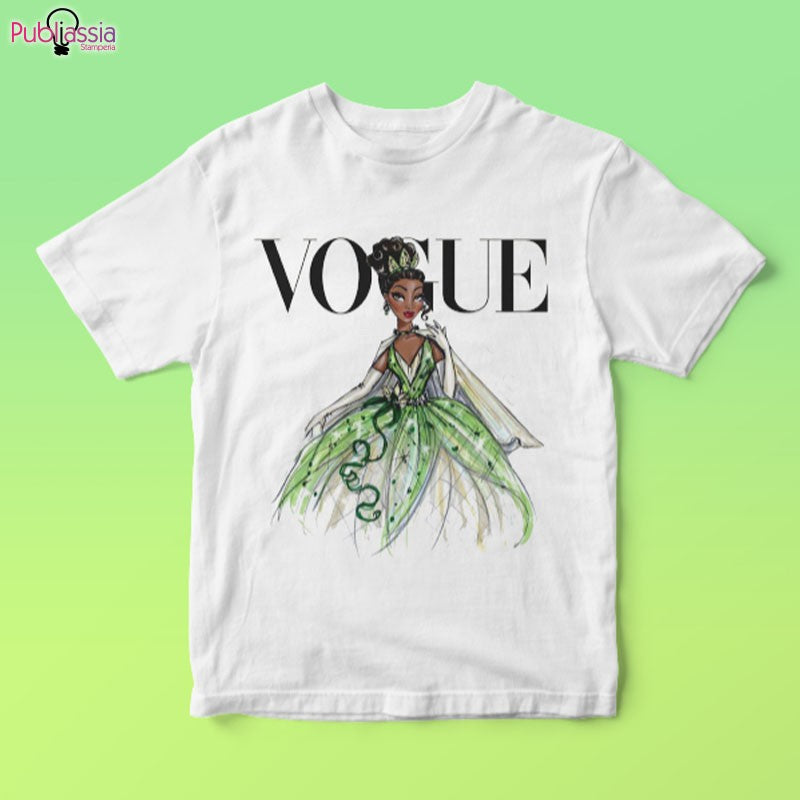 Principessa e il ranocchio Vogue - Unisex t-shirt bianca