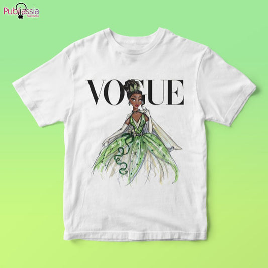Principessa e il ranocchio Vogue - Unisex t-shirt bianca