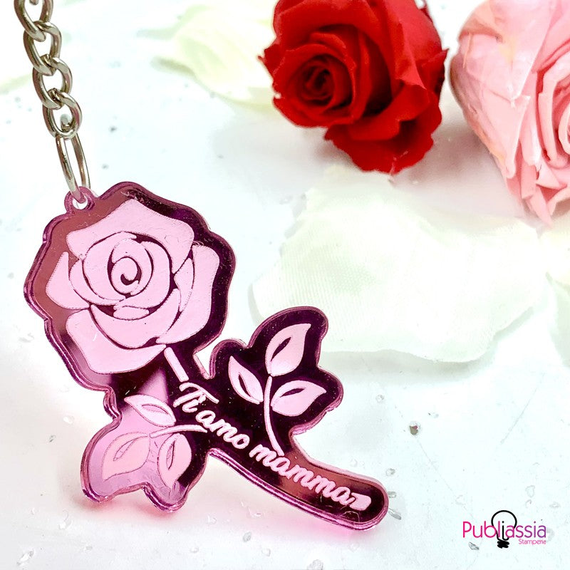 Mirror Rose - plexiglass - Idea regalo festa della mamma