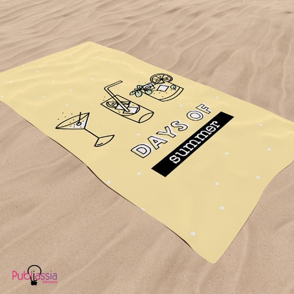 Days of Summer - Telo Mare Personalizzato