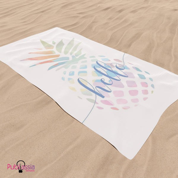 Hello - Telo Mare Personalizzato