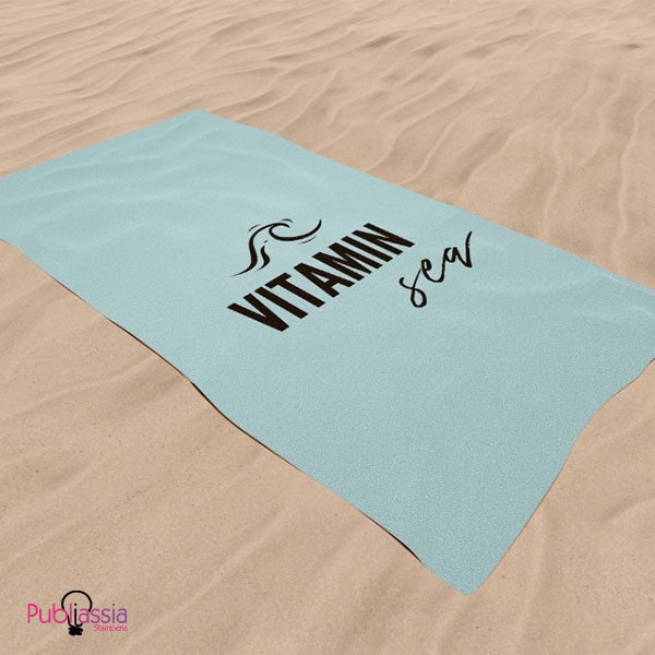 Vitamin Sea - Telo Mare Personalizzato