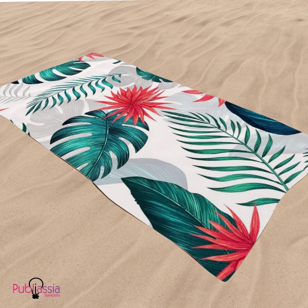 Tropical - Telo Mare Personalizzato