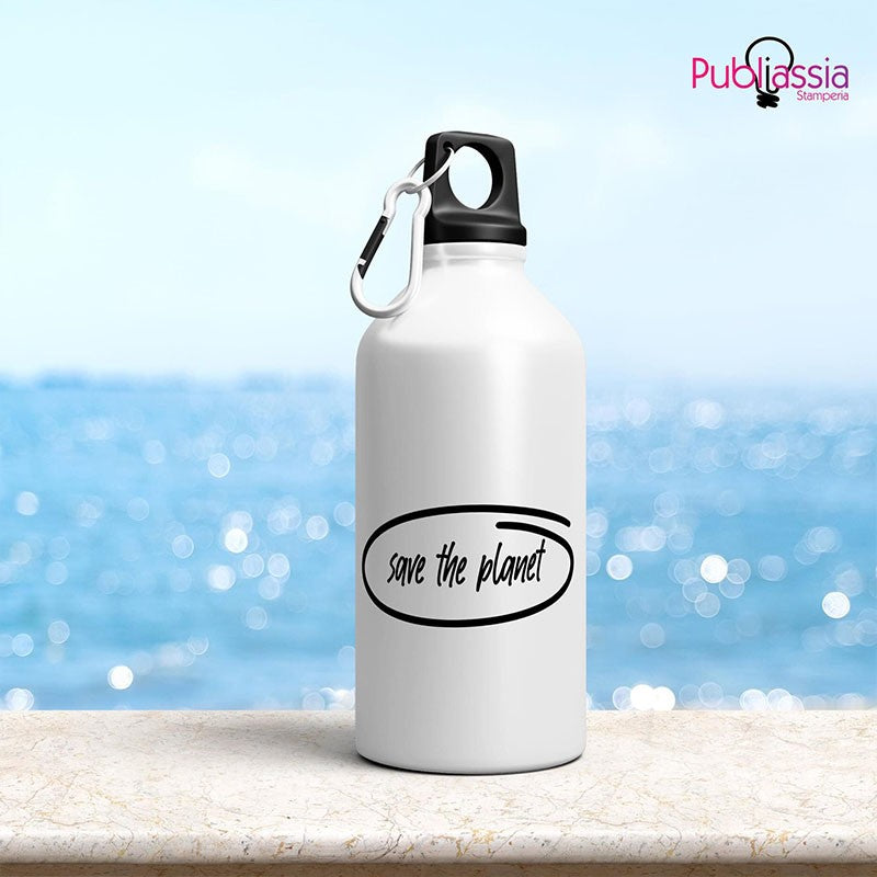 Save the planet - Borraccia Ecosostenibile
