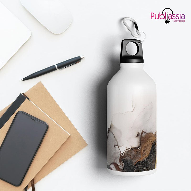 Brown watercolor - Borraccia Ecosostenibile